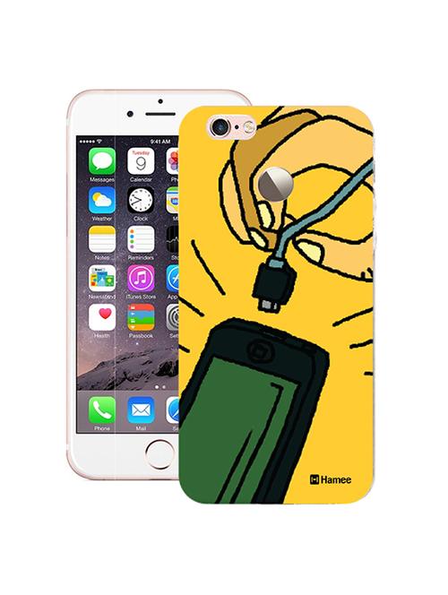 hamee tm thin fit printed hard back case cover for gionee s6s cover (flowers on brown) - 12699399 - Very Small Image - 1