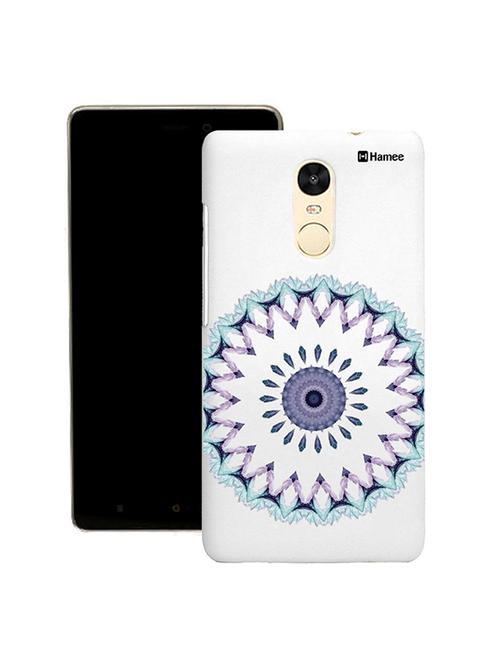 hamee tm thin fit printed hard back case cover for gionee s6s cover (glass mandala) - 12699442 - Very Small Image - 1