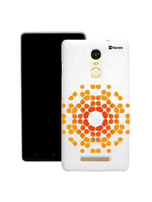 customizable hamee original cover thin fit plastic hard back case cover for gionee s6s (radiant orange design) - 12699822 - Very Small Image - 1