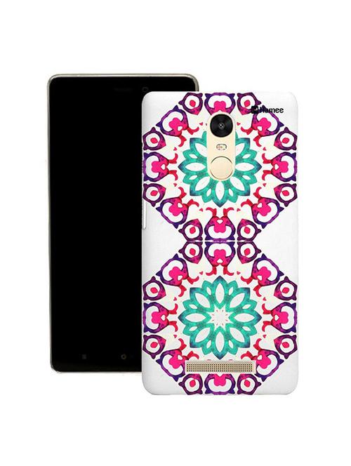 customizable hamee original cover thin fit plastic hard back case cover for gionee s6s (pink green water mandala) - 12699825 - Very Small Image - 1