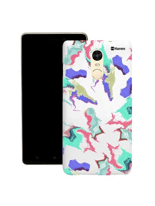 customizable hamee original cover thin fit plastic hard back case cover for gionee s6s (ink splash) - 12699841 - Very Small Image - 1