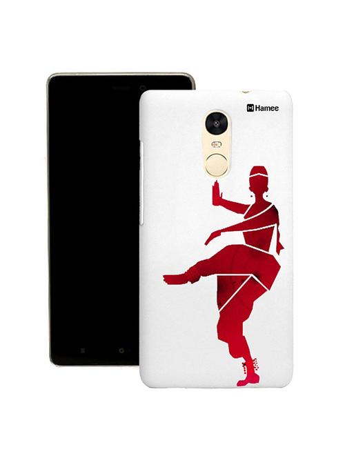 customizable hamee original cover thin fit plastic hard back case cover for gionee s6s (red bharatnatyam dancer) - 12699855 - Very Small Image - 1