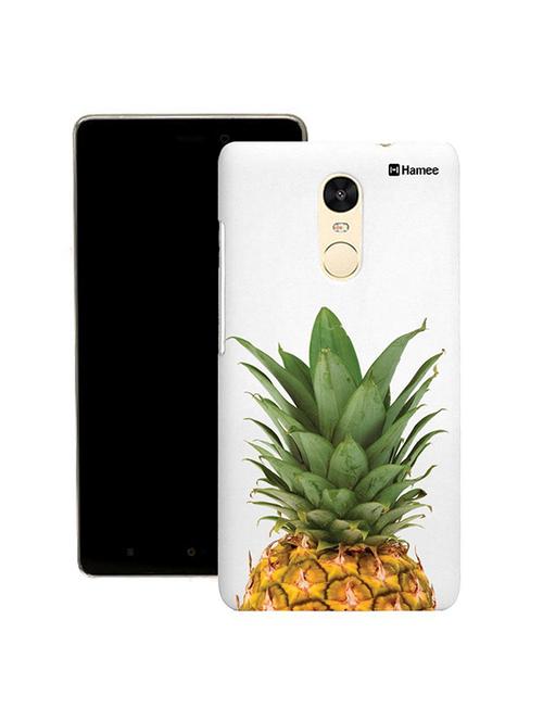 customizable hamee original cover thin fit plastic hard back case cover for gionee s6s (pineapple top) - 12699878 - Very Small Image - 1