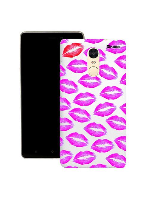 customizable hamee original cover thin fit plastic hard back case cover for gionee s6s (pink lips) - 12699881 - Very Small Image - 1