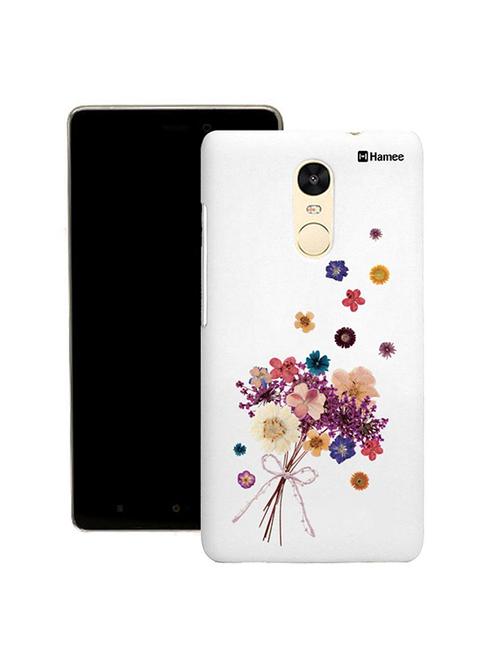 customizable hamee original cover thin fit plastic hard back case cover for gionee s6s (flower bunch) - 12699891 - Very Small Image - 1