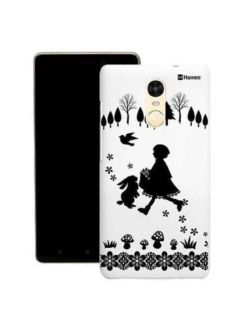 customizable hamee original cover thin fit plastic hard back case cover for gionee s6s (girl with rabbit) - 12699901 - Very Small Image - 1