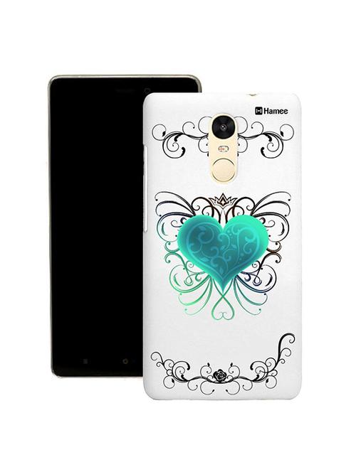 customizable hamee original cover thin fit plastic hard back case cover for gionee s6s (blue heart) - 12699902 - Very Small Image - 1