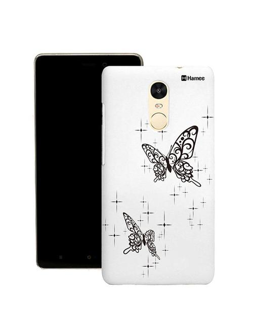 customizable hamee original cover thin fit plastic hard back case cover for gionee s6s (butterflies) - 12699924 - Very Small Image - 1