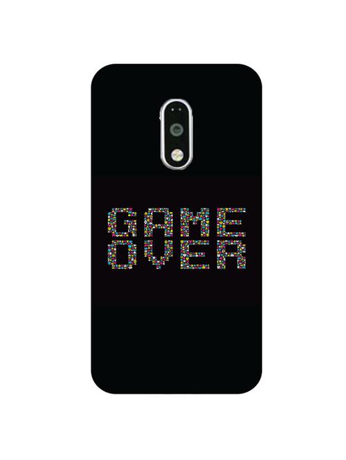 customizable hamee original cover thin fit plastic hard back case cover for gionee s6s (game over) - 12699951 - Very Small Image - 1