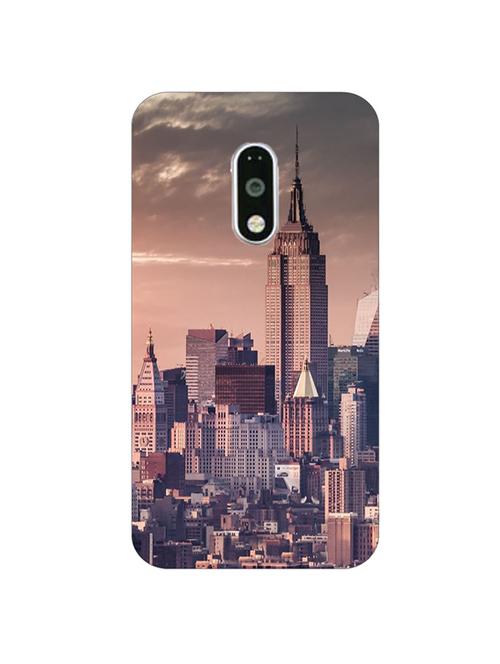 customizable hamee original cover thin fit plastic hard back case cover for gionee s6s (cityscape) - 12699952 - Very Small Image - 1