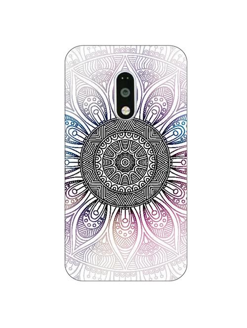 customizable hamee original cover thin fit plastic hard back case cover for gionee s6s ( fading mandala ) - 12699963 - Very Small Image - 1