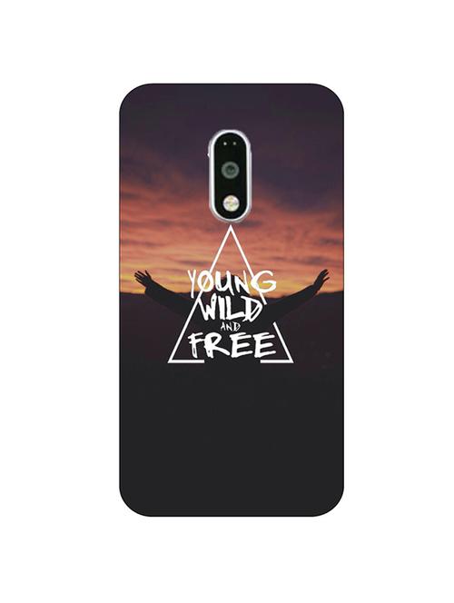 customizable hamee original cover thin fit plastic hard back case cover for gionee s6s (young wild free) - 12699965 - Very Small Image - 1