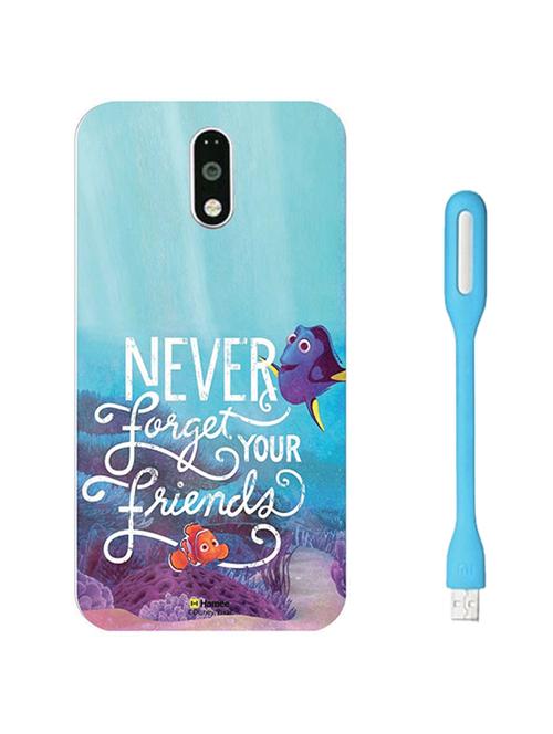 hamee disney pixar finding dory licensed hard back case cover for lenovo phab 2 plus cover with free led light - combo 10 - 12699985 - Very Small Image - 1