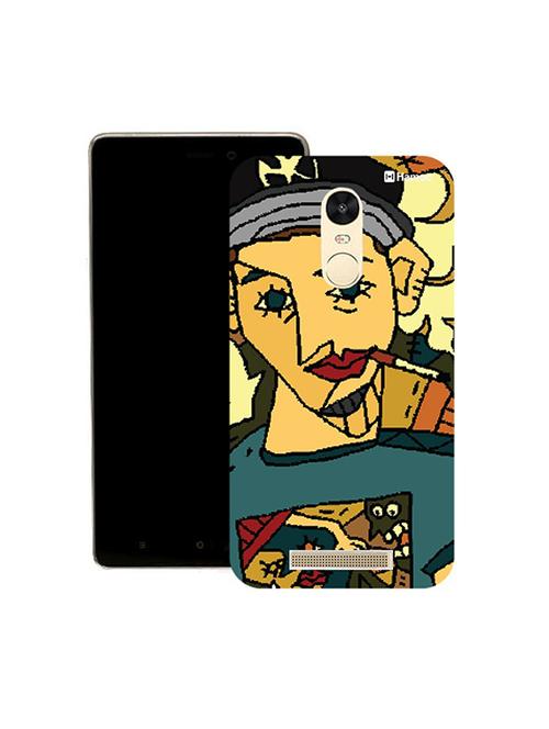 hamee original japanese cover thin fit plastic hard back case cover for lenovo phab 2 plus (smoking guy 2) - 12701095 - Very Small Image - 1