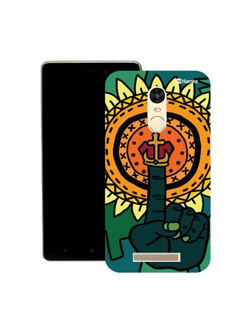 hamee original japanese cover thin fit plastic hard back case cover for lenovo phab 2 plus (abstract hand finger) - 12701096 - Very Small Image - 1