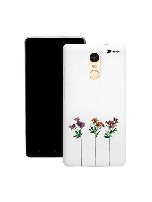 customizable hamee original cover thin fit plastic hard back case cover for lenovo phab 2 plus (three flowers) - 12701163 - Very Small Image - 1