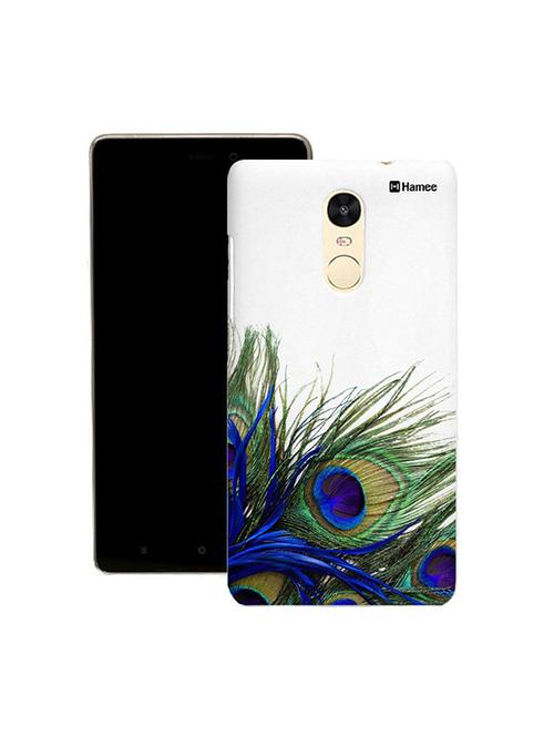 customizable hamee original cover thin fit plastic hard back case cover for lenovo phab 2 plus (peacock feathers) - 12701166 - Very Small Image - 1