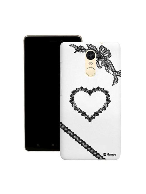customizable hamee original cover thin fit plastic hard back case cover for lenovo phab 2 plus (lace heart) - 12701182 - Very Small Image - 1