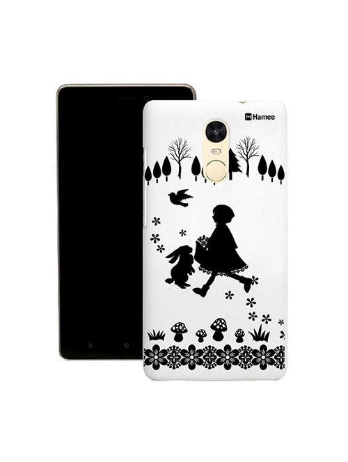 customizable hamee original cover thin fit plastic hard back case cover for lenovo phab 2 plus (girl with rabbit) - 12701188 - Very Small Image - 1
