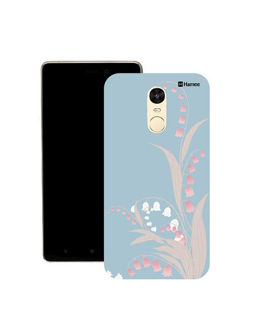 customizable hamee original cover thin fit plastic hard back case cover for lenovo phab 2 plus (pastel blue flowers) - 12701198 - Very Small Image - 1