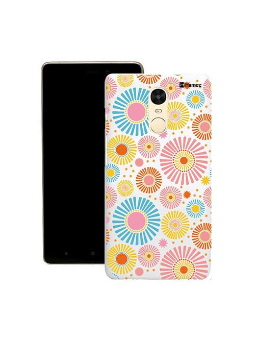 customizable hamee original cover thin fit plastic hard back case cover for lenovo phab 2 plus (floral bloom / pink) - 12701200 - Very Small Image - 1