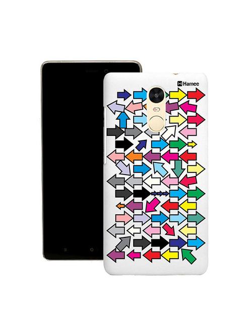 customizable hamee original cover thin fit plastic hard back case cover for lenovo phab 2 plus (multicolour arrows) - 12701204 - Very Small Image - 1