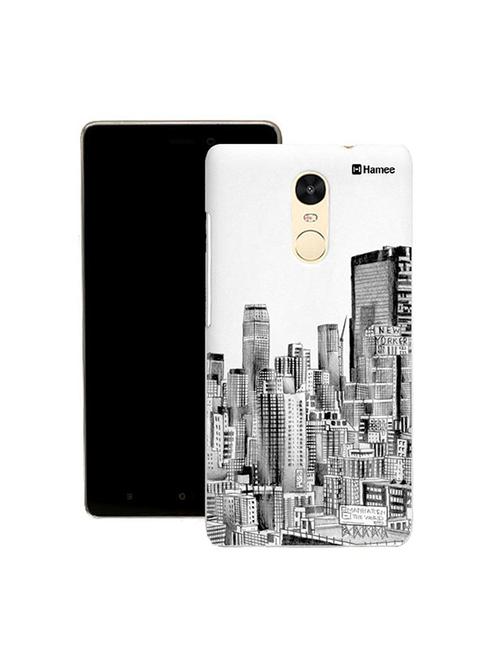 customizable hamee original cover thin fit plastic hard back case cover for lenovo phab 2 plus (skyline) - 12701230 - Very Small Image - 1