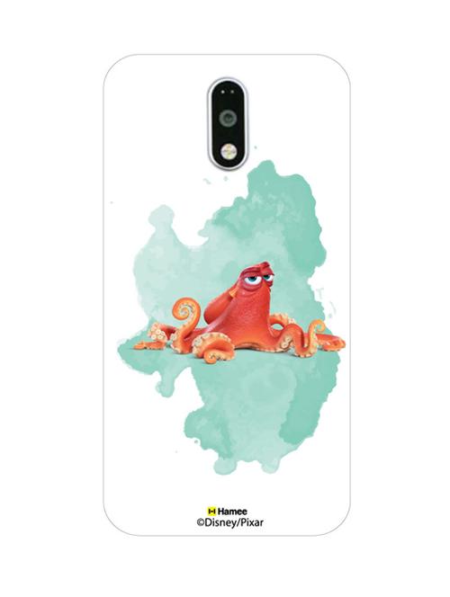 hamee disney pixar finding dory official licensed cover hard back case cover for motorola moto g turbo ( hank 2/white ) - 12701327 - Very Small Image - 1