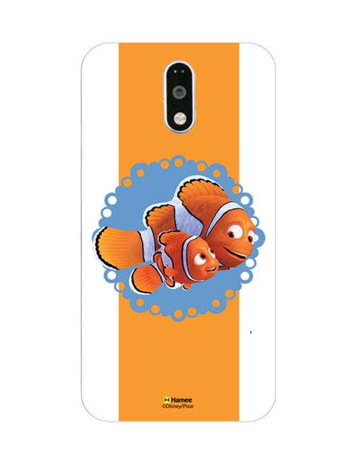 hamee disney pixar finding dory official licensed cover hard back case cover for motorola moto g turbo (nemo marlin / ribbon) - 12701370 - Very Small Image - 1