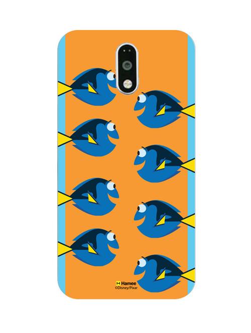 hamee disney pixar finding dory official licensed cover hard back case cover for motorola moto g turbo (dory / orange) - 12701371 - Very Small Image - 1