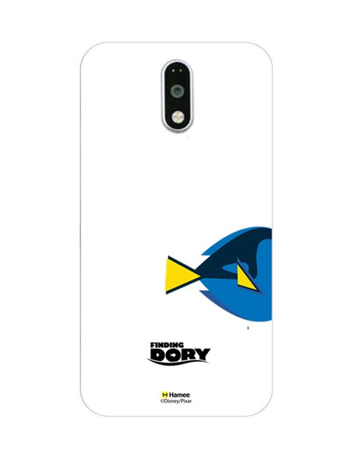 hamee disney pixar finding dory official licensed cover hard back case cover for motorola moto g turbo ( dory / swimming away) - 12701379 - Very Small Image - 1