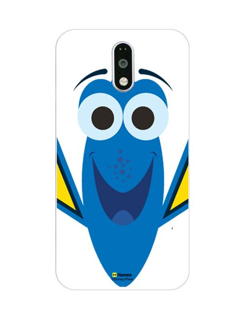 hamee disney pixar finding dory official licensed cover hard back case cover for motorola moto g turbo (dory / big face) - 12701382 - Very Small Image - 1