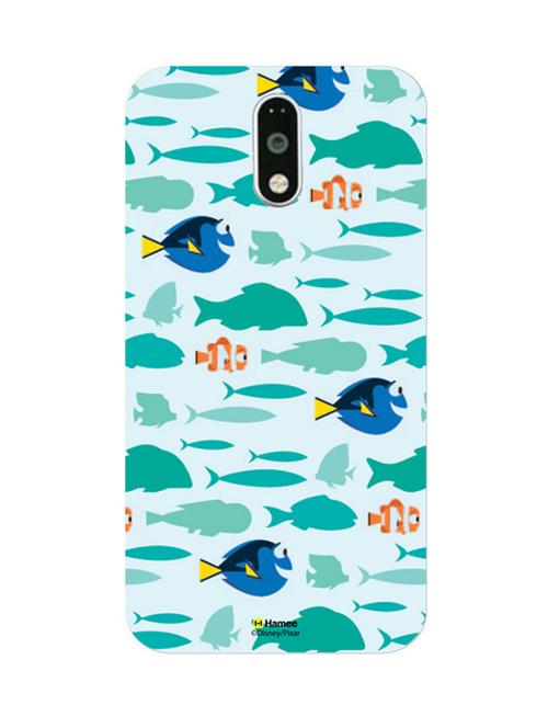 hamee finding dory official licensed cover hard back case cover for motorola moto g turbo (dory nemo / full) - 12701410 - Very Small Image - 1