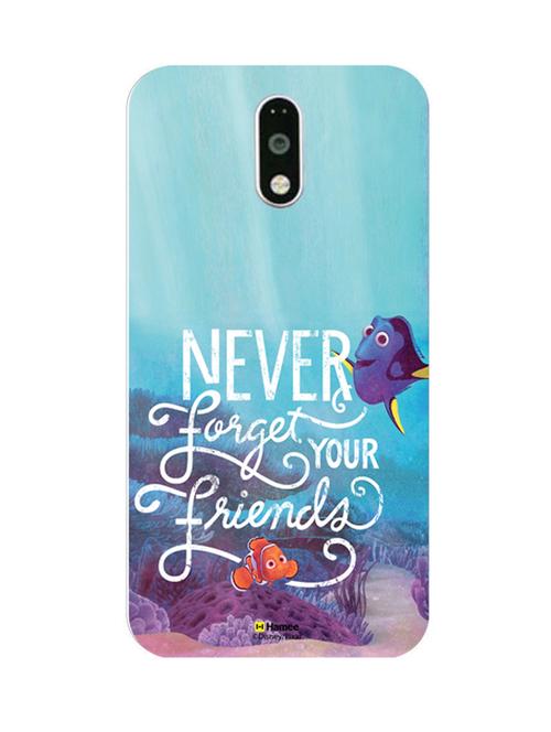hamee finding dory official licensed cover hard back case cover for motorola moto g turbo (dory / never forget your friends) - 12701414 - Very Small Image - 1