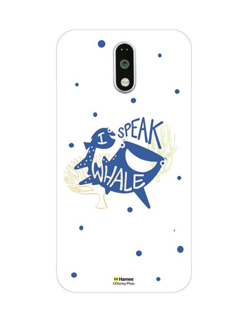 hamee finding dory official licensed cover hard back case cover for motorola moto g turbo (dory / i speak whale) - 12701417 - Very Small Image - 1