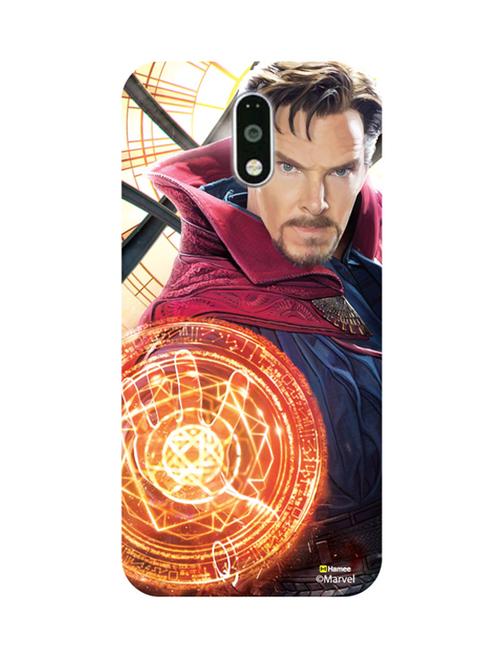 hamee marvel licensed doctor strange hard back case cover for motorola moto g turbo design 23 - 12701447 - Very Small Image - 1