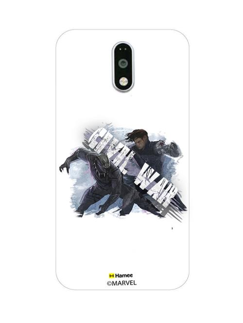 hamee marvel licensed civil war hard back case cover for motorola moto g turbo   - 12701495 - Very Small Image - 1