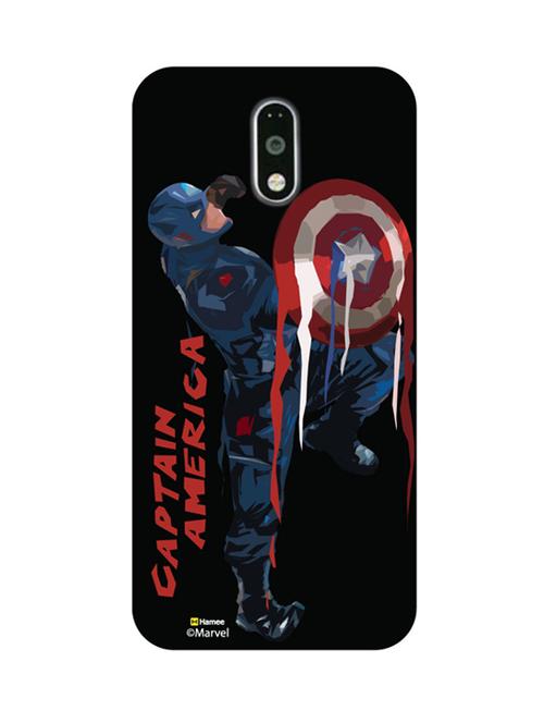 hamee marvel civil war captain america iron man licensed hard back case cover for motorola moto g turbo cover - design 27 - 12701566 - Very Small Image - 1