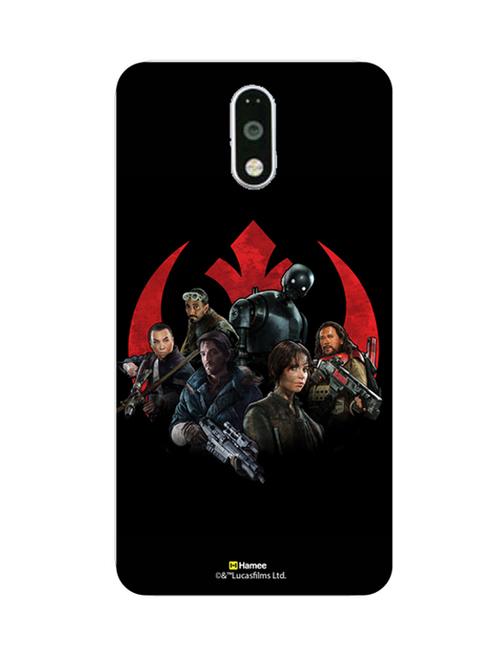 hamee official star wars rogue one licensed slim fit hard back case cover for motorola moto g turbo star wars group 3 - 12701785 - Very Small Image - 1