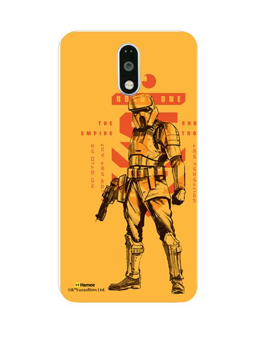 hamee official star wars rogue one licensed slim fit hard back case cover for motorola moto g turbo shore troopers 1 - 12701793 - Very Small Image - 1