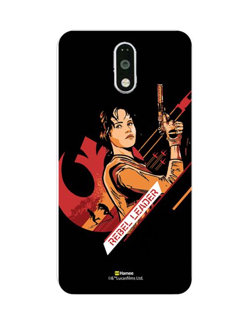 hamee official star wars rogue one licensed slim fit hard back case cover for motorola moto g turbo jyn erso 3 - 12701798 - Very Small Image - 1