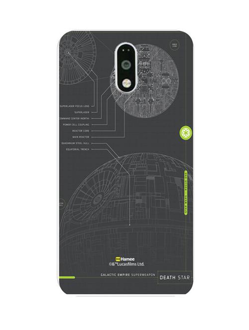 hamee official star wars rogue one licensed slim fit hard back case cover for motorola moto g turbo death star - 12701803 - Very Small Image - 1