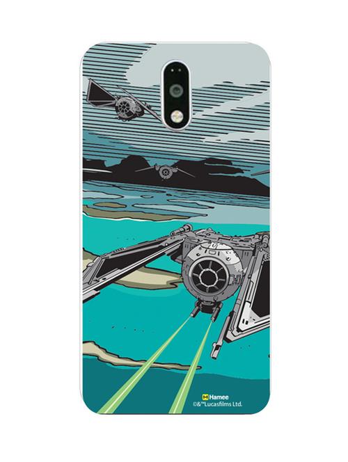 hamee official star wars rogue one licensed slim fit hard back case cover for motorola moto g turbo starfighter 3 - 12701808 - Very Small Image - 1