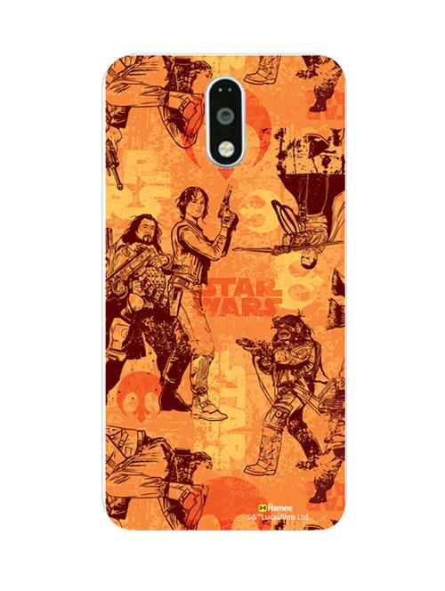 hamee official star wars rogue one licensed slim fit hard back case cover for motorola moto g turbo star wars group 6 - 12701809 - Very Small Image - 1