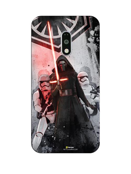 hamee official star wars the force awakens licensed slim fit hard back case cover for motorola moto g turbo kylo  ren 12 - 12701862 - Very Small Image - 1