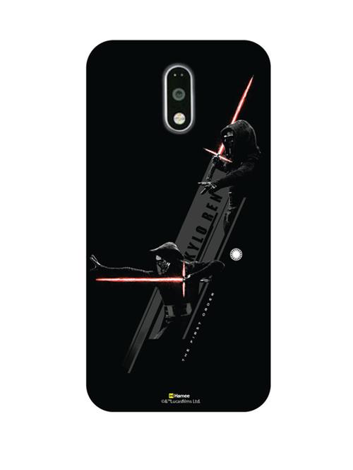 hamee official star wars the force awakens licensed slim fit hard back case cover for motorola moto g turbo kylo  ren 14 - 12701866 - Very Small Image - 1