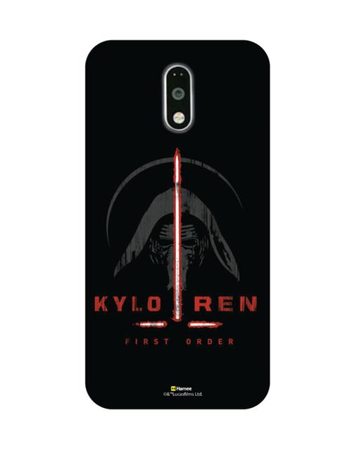 hamee official star wars the force awakens licensed slim fit hard back case cover for motorola moto g turbo kylo  ren 15 - 12701868 - Very Small Image - 1