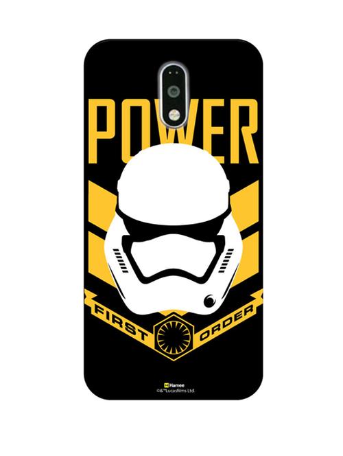 hamee official star wars the force awakens licensed slim fit hard back case cover for motorola moto g turbo captain phasma 7 - 12701870 - Very Small Image - 1