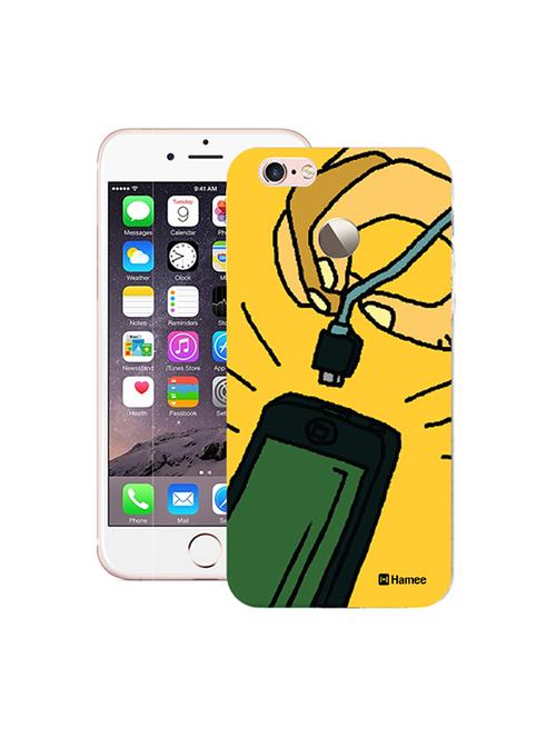 hamee tm thin fit printed hard back case cover for motorola moto g turbo cover (flowers on brown) - 12702182 - Very Small Image - 1