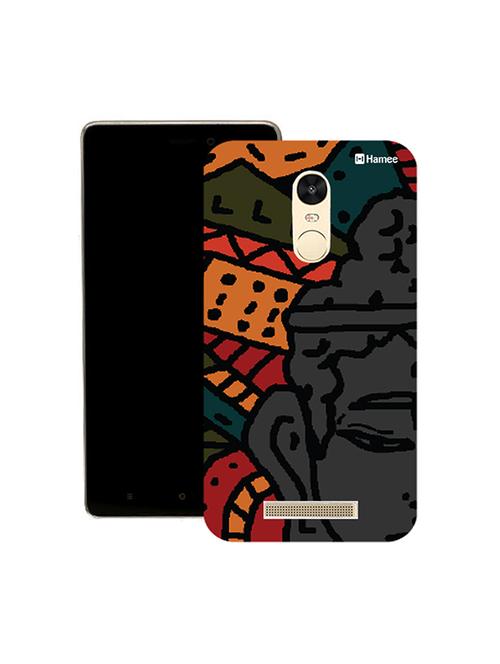 hamee tm thin fit printed hard back case cover for motorola moto g turbo cover (abstract buddha) - 12703072 - Very Small Image - 1